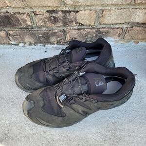 Salomon Black Trainers sz 12